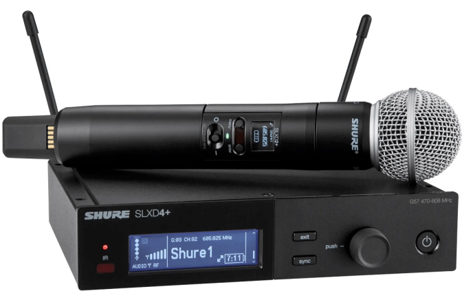 Sistem wireless de mână Shure SLXD24+ / SM58 G65