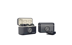 Sistem wireless digital Hollyland Lark M2 Camera Duo Shine Charcoal