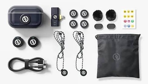 Hollyland Lark M2 Lightning Plug Duo Shine Charcoal