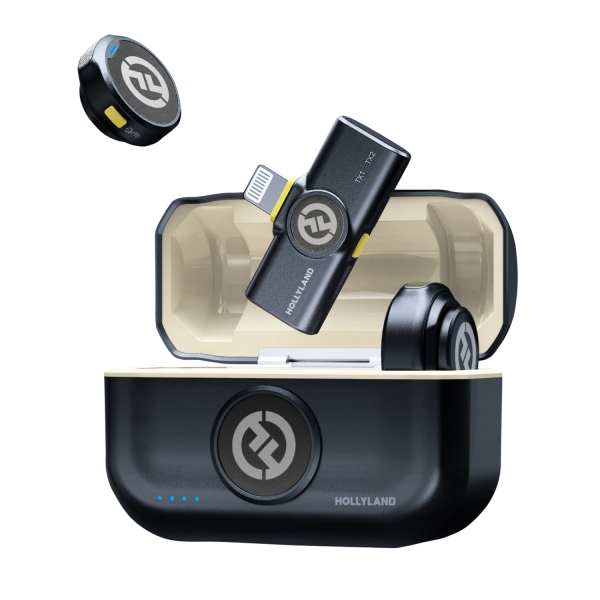 Hollyland Lark M2 Lightning Plug Duo Shine Charcoal