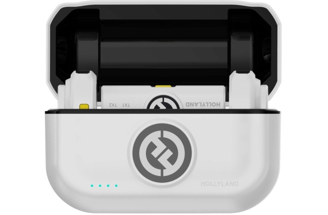 Sistem wireless digital Hollyland Lark M2 USB-C Plug Duo Ivory White