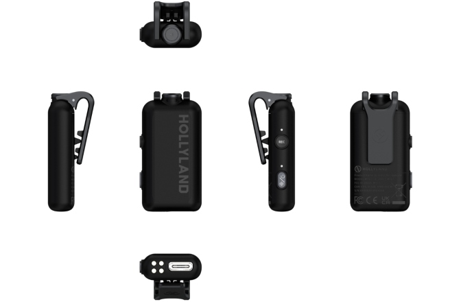 Sistem wireless digital Hollyland LARK MAX 2 Ultimate Combo