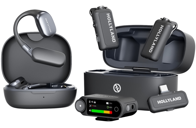 Sistem wireless digital Hollyland LARK MAX 2 Ultimate Combo