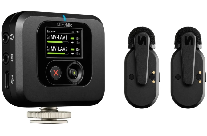 Sistem wireless digital Shure MoveMic Two Kit