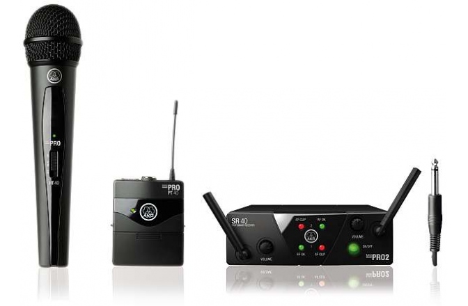 Sistem wireless dual AKG WMS 40 Mini2 Vocal-Instrument