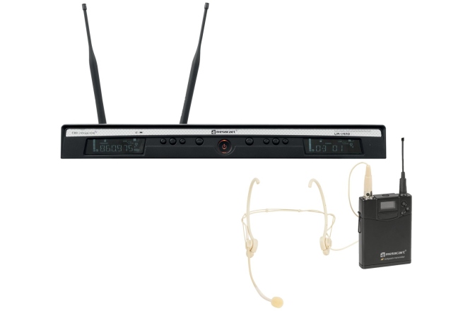 Sistem Wireless Headset Relacart Set UR-260D Bodypack with HM-600S Headset