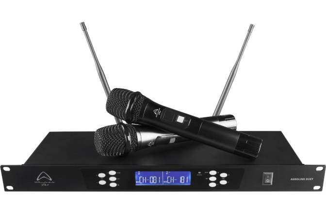 Sistem wireless microfoane Wharfedale Pro Aeroline Duet Handheld