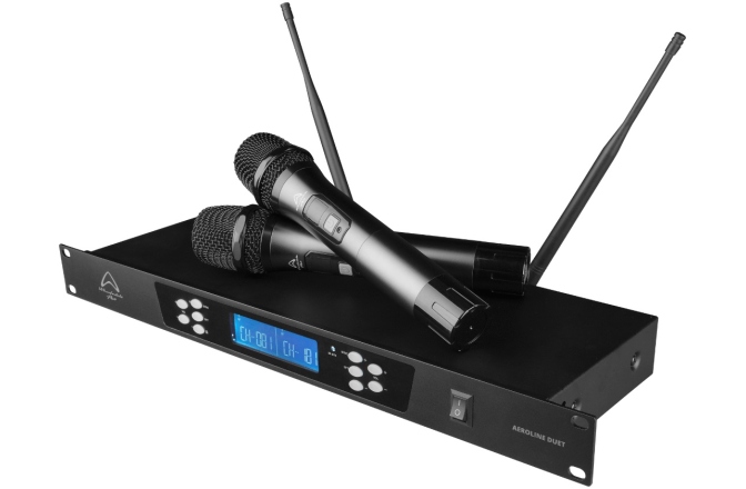 Sistem wireless microfoane Wharfedale Pro Aeroline Duet Handheld