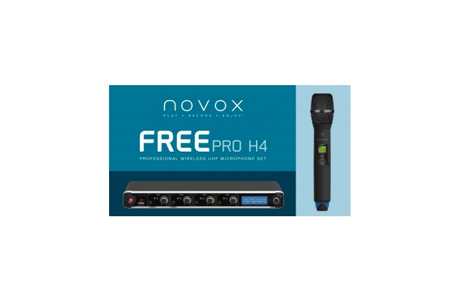 Sistem Wireless  Novox Free H4 Pro Quadruple