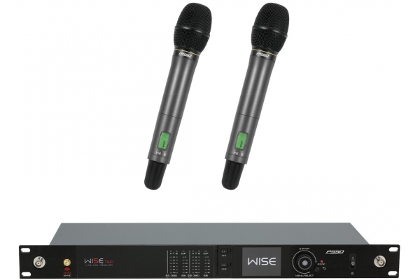 Set WISE TWO + 2x Dyn. wireless microphone 518-548MHz