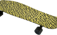 Skateboard Charvel Yellow Bengal Skateboard by Aluminati
