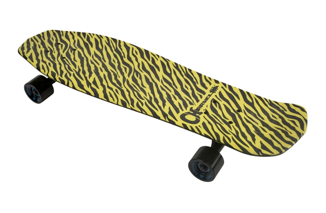 Skateboard Charvel Yellow Bengal Skateboard by Aluminati