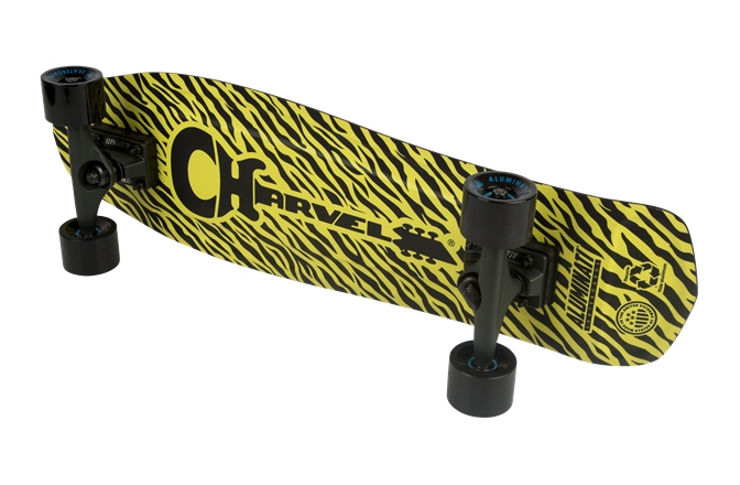 Skateboard Charvel Yellow Bengal Skateboard by Aluminati
