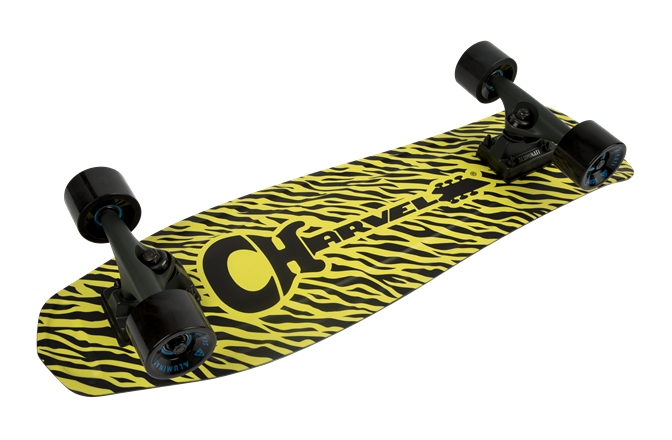 Skateboard Charvel Yellow Bengal Skateboard by Aluminati
