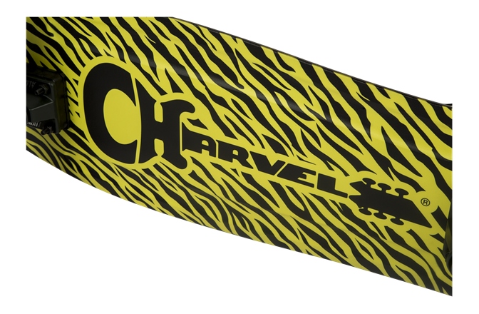 Skateboard Charvel Yellow Bengal Skateboard by Aluminati