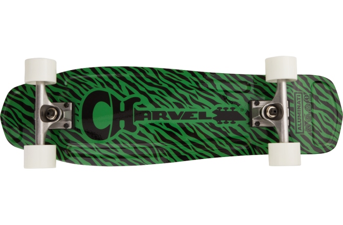 Skateboard Chauvet Charvel Neon Green Bengal Skateboard by Alumanati