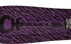Skateboard Chauvet Charvel Purple Bengal Stripe Skateboard
