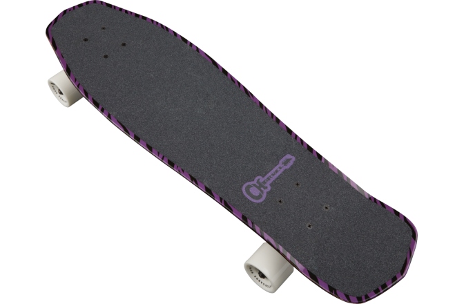 Skateboard Chauvet Charvel Purple Bengal Stripe Skateboard