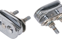Slide Mount Brackets  Latin Percussion Slide Mount Brackets Conga Chrom - LP290S LP290S-AIR