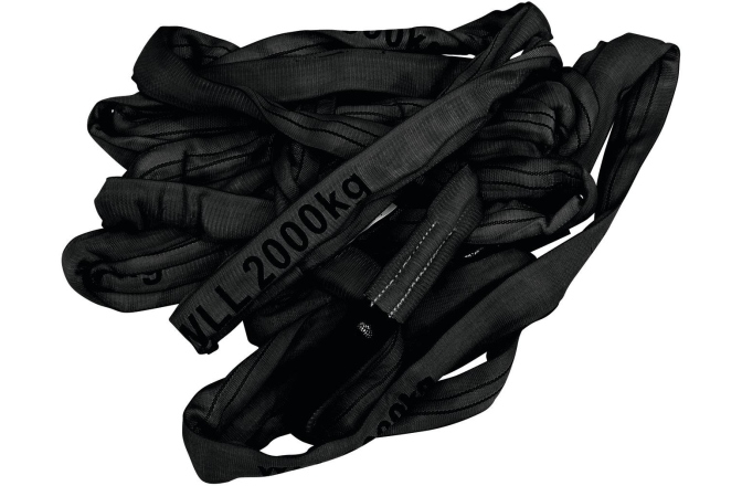 Sling rotund, negru SHZ Roundsling 0.5m/2000KG black