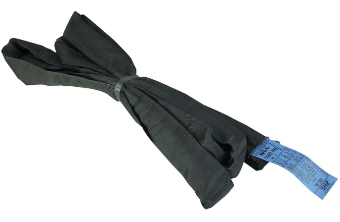Sling rotund, negru SHZ Roundsling 2m / 1000KG black