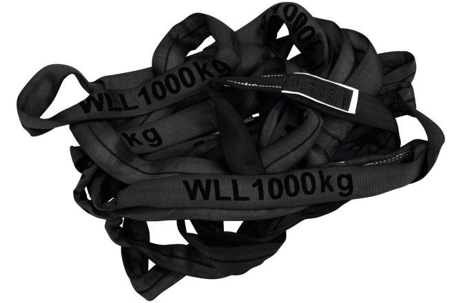 Sling rotund, negru SHZ Roundsling 2m / 1000KG black