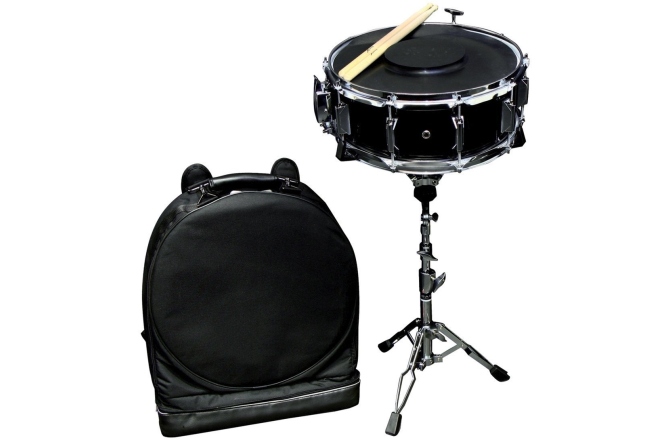 Snare drum Basix SN Starter Set black