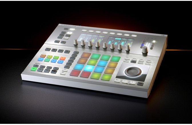 Software + Controler Hardware Native Instruments Maschine Studio White