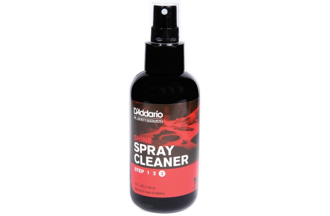 Soluție de curățare Daddario Shine - Instant Spray Cleaner Step3