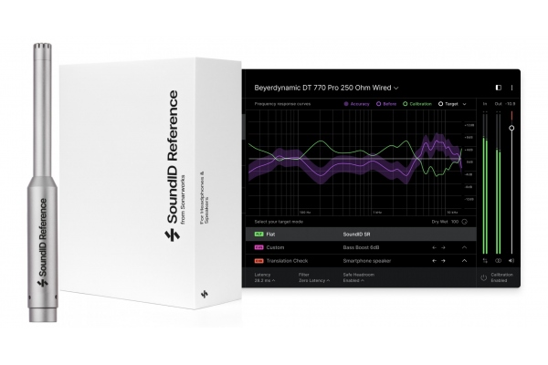 SoundID Reference for Speakers & Headphones with Measurement Microphone