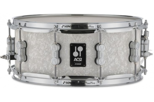 AQ2 Snare 14x6 White Pearl