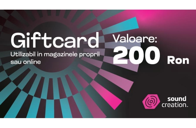 SoundCreation Card Cadou 200