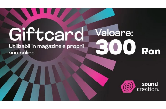 SoundCreation Card Cadou 300
