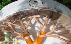 Spirit Drum Meinl Sonic Energy 15.35'' Spirit Drum, Goat Head, 7 Chakra Gemstones