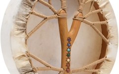 Spirit Drum Meinl Sonic Energy 15.35'' Spirit Drum, Goat Head, 7 Chakra Gemstones