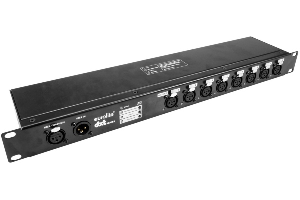 DXT-SP 1in/8out PRO DMX RDM Splitter 3pol XLR