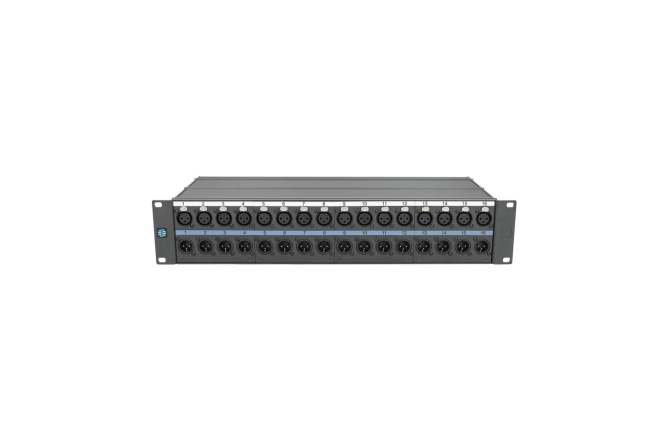 Splitter modular XLR Klotz MIS 16-channel 3x 1:1 split - 2 RUDIY-SET for self-assembly