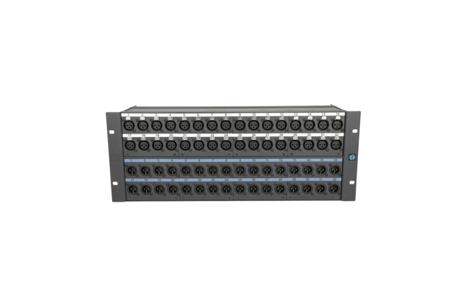 Splitter modular XLR Klotz MIS 32-channel 3x 1:1 split - 4 RUDIY-SET for self-assembly