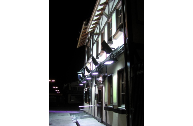 Spot de exterior Eurolite Outdoor Spot 150W WFL silver A