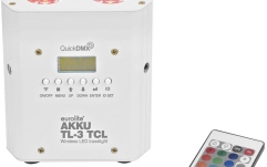 Spot led Eurolite AKKU TL-3 TCL Trusslight QuickDMX wh