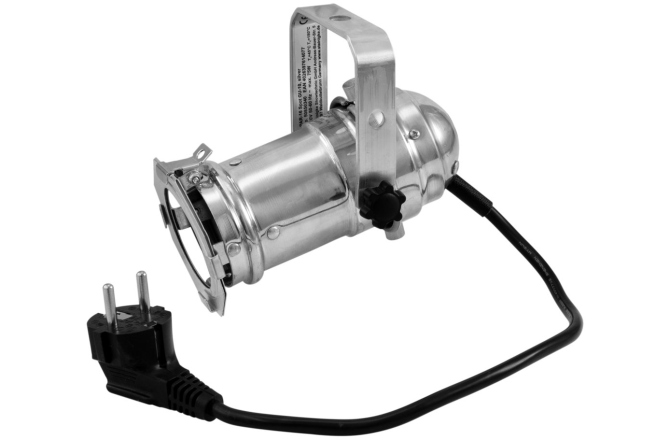 Spot PAR-16 cu priza  Eurolite PAR-16 Spot GU-10 silver