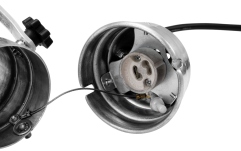 Spot PAR-16 cu priza  Eurolite PAR-16 Spot GU-10 silver