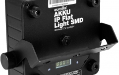 Spot Plat cu 81 x LED SMD RGBW Eurolite AKKU IP Flat Light SMD Black