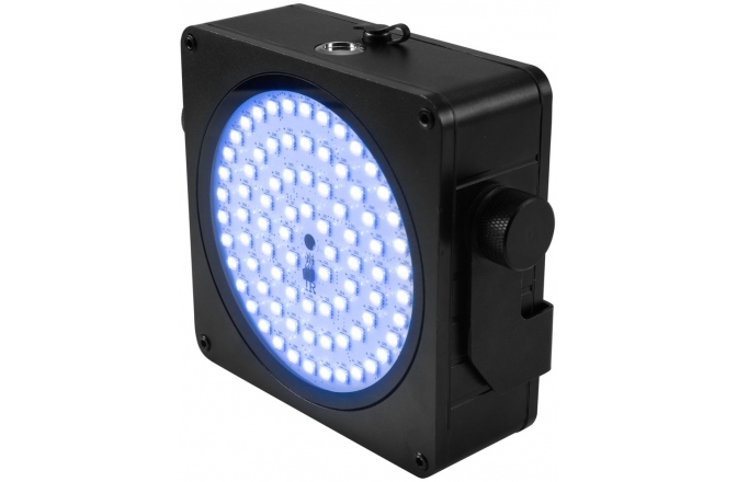 Spot Plat cu 81 x LED SMD RGBW Eurolite AKKU IP Flat Light SMD Black