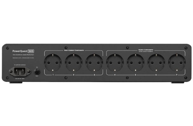 Stabilizator Audioquest Conditioner retea electrica PowerQuest 505, Ultra-Linear Noise Dissipation