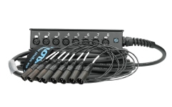 Stage box 8 canale Klotz StraightLink 8/0 XLR 3p8-channel - single ground - 25 m