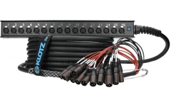 Stage box multicore Klotz StraightLink 16/0 XLR 3p16-channel - single ground - 15 m