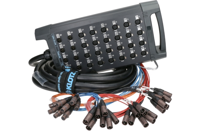 Stage box multicore Klotz TrueLink 24/8 XLR 3p32-channel - single ground - 20 m