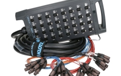 Stage box multicore Klotz TrueLink 24/8 XLR 3p32-channel - single ground - 40 m
