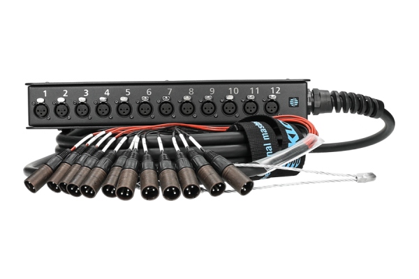StraightLink 12/0 XLR 3p12-channel - single ground - 15 m StraightLink 12/0 XLR 3p12-channel - single ground - 15 m